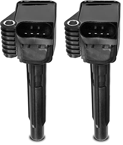 Frankberg 2x Zündspule Zündmodul 4-Polig Kompatibel mit A4 8K2 B8 1.8L 2.0L 2011-2015 Golf VII 5G1 BQ1 BE1 BE2 2.0L 2016-2020 Replace# 06J905110D