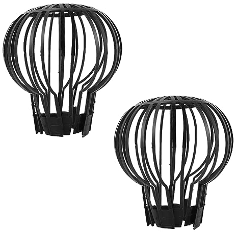 Gadpiparty Lot De 2 Boucliers Filtrants Pour Gouttière De Toit En Plastique, Protection Entonnoir Anti-débris, Filtre Jardinage Flexible, Usage Extérieur, Solide Et Fonctionnel