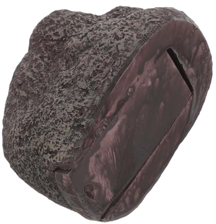 ORFOFE Kasten Schlüsselversteck für den Garten gartendekoration garden decor Verstecke eine Schlüsselstatue Schlüsselaufbewahrungsbox für den Außenbereich Schlüsselanhänger Felsen Stein