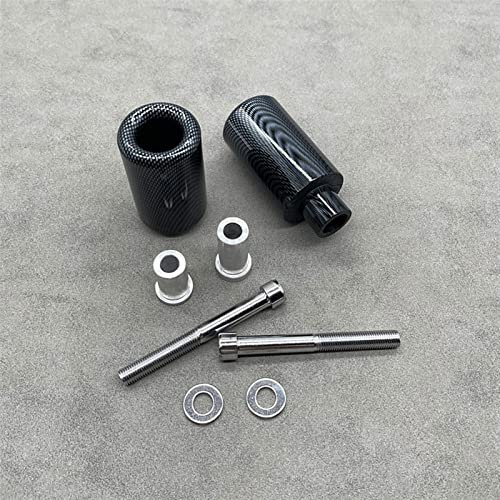 NMBZVE Motorrad-Fallschutzbügel Motorrad Sturzpads Crash Falling Protection Block Für Suzuki GSXR1000 K3 GSX-R GSXR 1000 2003 2004(Carbon)