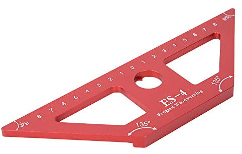 Aramox Woodworking Ruler Aluminium Precise Scale