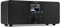 Audizio Genua DAB Digital Radio with Bluetooth, Powerful 50W Stereo Speakers, DAB+, FM & USB Playback, Dual Alarm, Sleep Timer, Remote Control & Colour Display—Mains Powered, Compact Black Design