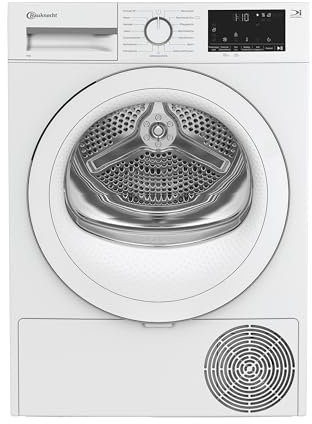 Bauknecht BD 8D WWS Wärmepumpentrockner / 8 kg/EEK A++ / Precision Dry - Intelligentes Trocknen/Inverter Motor/Slim - extra schmal/Trommelbeleuchtung