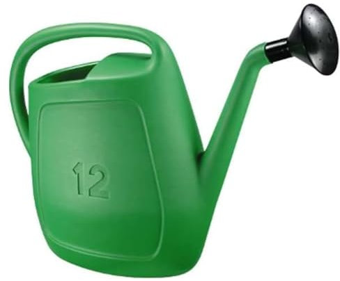 LoviStore Annaffiatoio Giardino Innaffiatoio Irrigazione per Piante Interno Esterno, in Plastica Verde, Capacità 2 6 9 12 16 Litri (12 Litri)