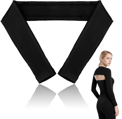 GARVALON Elastischer Armformer Langarm Ärmel Haltungskorrektor für Damen Atmungsaktive Armstulpen mit UV Schutz zur Formung und Unterstützung Oberarme