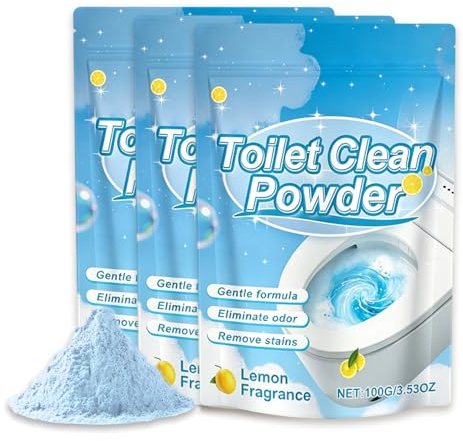 Wc-Reiniger, 2026 Neu Wc-Schaumreiniger, Toilettenschaum Extra Stark Reinigung, Beseitigt Flecken In 20 Minuten, Toilet Cleaning Foam Für Strahlend Saubere Toilette (3 Pcs, 100g)