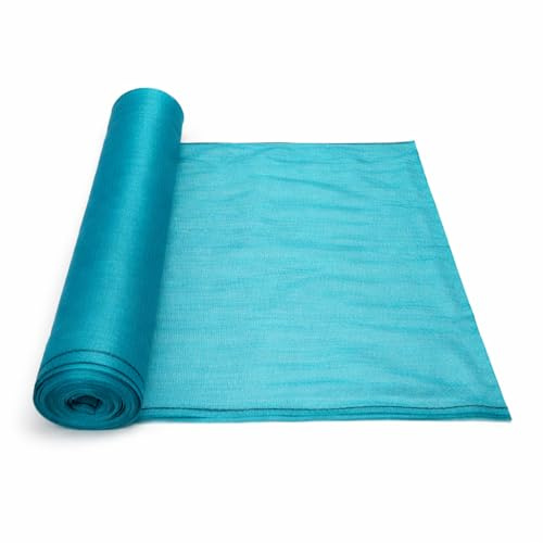 Yuzet 1m x 50m Green Debris Scaffold Garden Netting/Windbreak Shade, Crop Protection, Allotments Screen, Mesh Sheet, Anti Bird Net