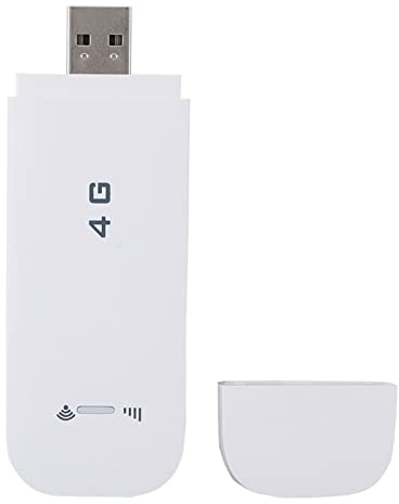 Modem USB 4G LTE, Adaptateur de Routeur Réseau sans Fil Portable, Clé de Point D'accès Wi-Fi Mobile de Poche avec Emplacement pour Carte SIM, pour Ordinateur de Bureau, Ordinateur Portable, Extérieur