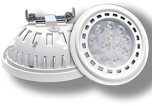 bombillasled360 - Bombilla AR111 G53 de 15W con LED CREE (Blanco Cálido)