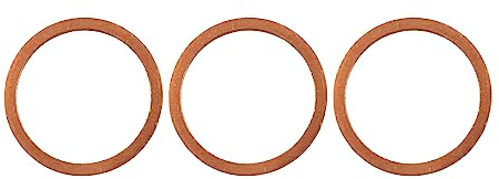 Krümmerdichtung Dichtring Krümmer, 28mm Durchmesser für alle Simson Modelle, Form A oder C, Mengenauswahl (3x Dichtring A)