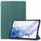 Custodia per Samsung Galaxy Tab S8 da 11 pollici 2022, custodia per tablet (SM-X700/SM-X706), custodia con supporto a tre ante con portapenne, spegnimento automatico, cover posteriore in morbido TPU,
