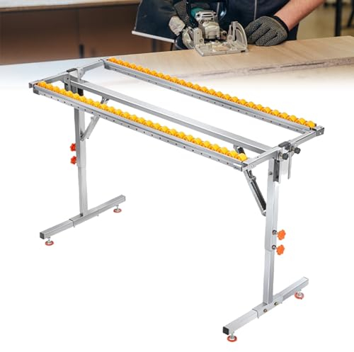 RuiYiL Tragbare Klappbare Werkbank, Tragbarer Und Leichter Werkbank-stützrahmen Mit Rollen Für Den Transport, Höhenverstellbar, Klappbar, Für Werkstatt, Reparatur, Werkzeugtisch, Bock, Werkbank, B