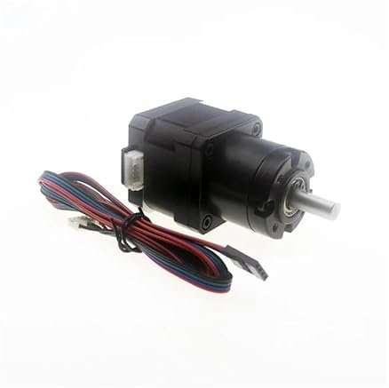 42mm Stepper electronic starter Extruder Gear Nema17 Stepper electronic starter Ratio 3.17:,5.18:1,14:1 Metal Planetary Gearbox for CNC Milling Machine(Gearbox Ratio 5.18)