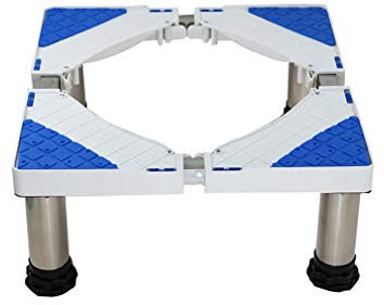 ABNNHK Waschmaschinensockel, Verstellbarer Waschmaschinensockelständer, robust, 4/8/12 Fuß, Wäschetrocknersockel, universelle hohe Gestellhöhe, 24–27 cm, Waschmaschinensockel und -Rahmen,