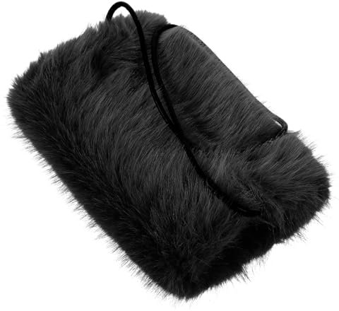 FOMIYES Warmer Damen Handmuff Aus Weichem Kunstpelz Waschbarer Handschuh-ersatz Für Kalte Wintertage Handliches Design Für Angenehme Wärme Bei Outdoor-aktivitäten
