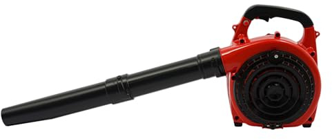 Soplador de hojas de gasolina, motor de 2 tiempos, aspirador de hojas con saco de recogida, 25,4 cc, soplador de hojas manual, 0,75 kW, potencia trituradora de jardín, depósito refrigerado por aire