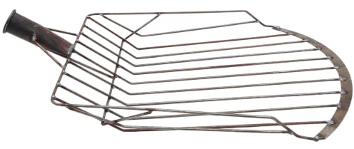 SEWACC Pala de Hierro para Granja Semicírculo Portátil y Ligera para Jardinería y Plantas en Macetas Diseño Práctico y Resistente