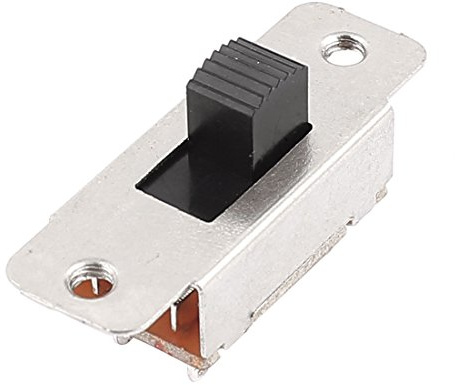 sourcingmap 250VAC 3A 125VAC 6A 6 perni 2 posizioni DPDT On/su mini interruttore a slitta