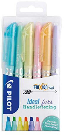 Pilot Frixion Light set med pastell 6-pack