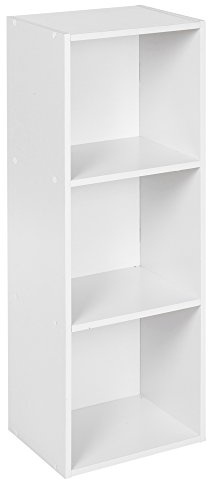 URBN LIVING étagère de stockage en bois Disponible de 1 à 4 étage(s), blanc, 3 étages