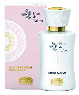 Helan, Fior di Talco - Profumo Donna Note Fresche Agrumate Eau de Parfum Femminile Talcata Floreale con Vaniglia e Fiori d'Arancio, Profumi Donna Leggeri dalla Fragranza Muschiata Durata 4-5 Ore 50 ml