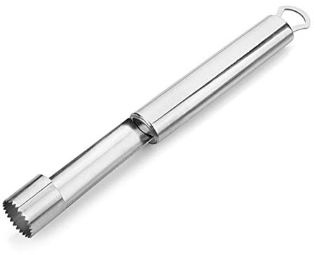 Apple Pear Corer Remover Stainless Steel Easy Twist Core Seed Remover Pitter Kitchen House Tool Silver Fruit Pear Core Remover