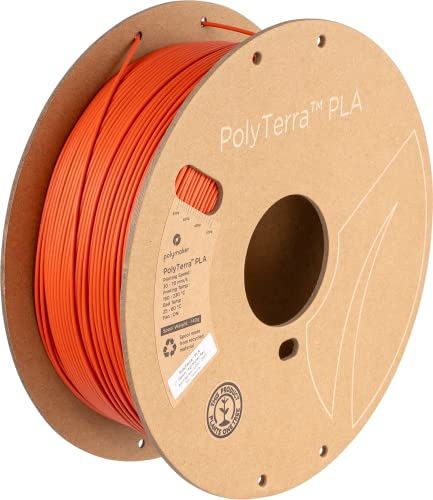 Polymaker PolyTerra PLA Muted Series - 1.75mm - 1kg - Rot