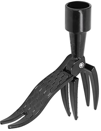 Bewinner Pala per Diserbo Manuale in Piedi, Estrattore Manuale in Alluminio per Erbacce a Prova di Piegatura, 4 Manici a Testa, Adatto per Diserbo Raccogli Giardino,Cortile, Prato