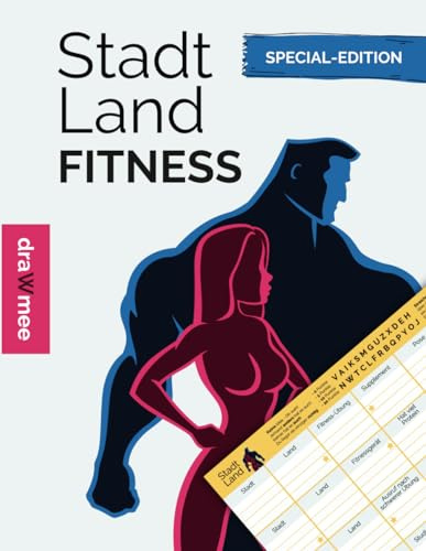 Stadt Land Fitness - Quiz für alle, die Sport lieben: 35 Blatt Din-A4 (Seiten zum Ausschneiden)