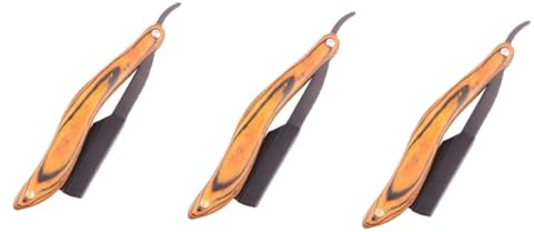 Beaupretty 3 Piezas Afeitadora Plegable De Afeitar Para Hombres Mujer Maquinillas De Afeitar Para Hombres Recortadora Maquinilla De Afeitar Aseo Hoja Única Acero Inoxidable