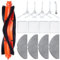 Fixbetter Set di accessori per aspirapolvere robot Xiaomi S20. 1 spazzola a rullo principale, 4 filtri Hepa, 4 tamponi, 4 spazzole laterali, 1 spazzola (14 pezzi)