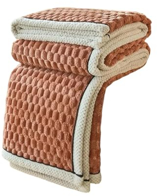 Beimus Manta cálida y lujosa manta de peluche de 180 x 200 cm, suave al tacto, para uso en invierno, versátil como sofá o viaje