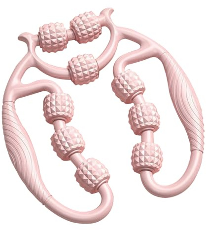 Beinmassagegerät Mit 9 Rollen Aus Schaumstoff – 3D-Ring-Design for Oberschenkel Und Waden, Myofasziale Entspannung, for Frauen