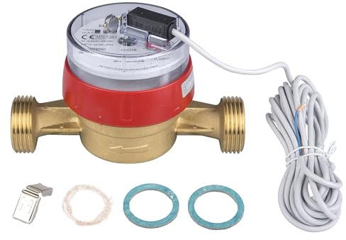 SPEWA Wasserzähler Qn 2,5 (Q3 = 4) BL 130mm mit Impulsausgang 1 Liter GSD 8 Warmwasser, geeicht 2026
