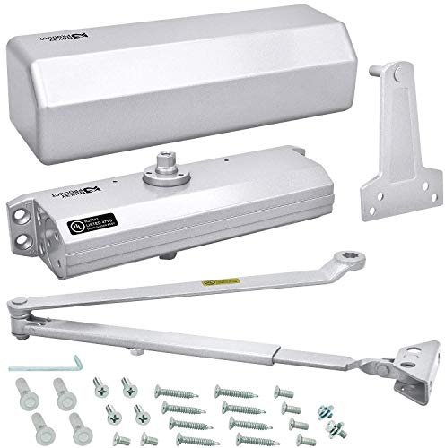 Nuk3y 9000 Series Grade 1 Heavy Duty Door Closer, Multi-Mount, Adjustable Size 1-6, ADA Compliant, UL Listed