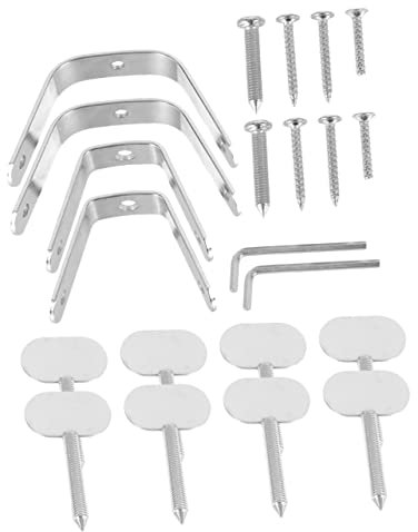 HEMOTON 2sets Ham Stand Accessories Ham Holder Parts for Home Use Creative Practical Design for Housewarming Banquets Easy to Clean Reusable