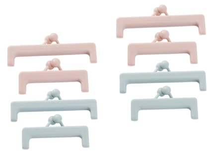 MAGICLULU 8stücke Kreative Lebensmittelverschlüsse Tragbare Kunststoff-clips Für Snacks Und Lebensmittelbeutel Versiegelung Für Küche Büro Und Unterwegs Zufällige Farben
