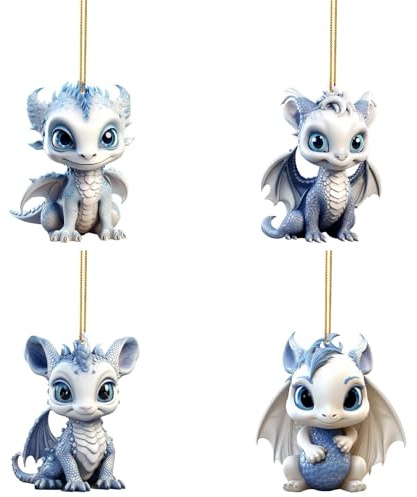 KAREN66 Handy Anhänger Drachen Handy Ornament Handy Dekoration Schlüsselanhänger Taschenanhänger Rückspiegel Anhänger Auto hängende Zubehör für Spiegel Innenraum Dekore