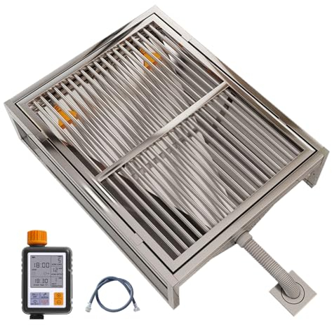 Hundetoilette Toilettenschüssel für Hunde, Edelstahl Haustiertoilette, große und kleine Hunde Toilet Innenbereich, Hundetöpfchen(95X60cm/37.4X23.6in)