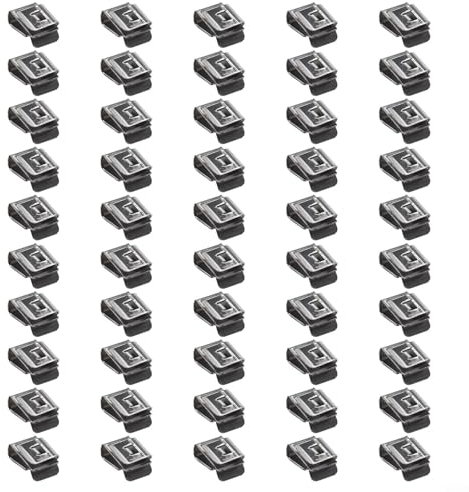 50 Stück Edelstahl Kabelmanagement Clips für sichere PV-Modul Verkabelungslösungen