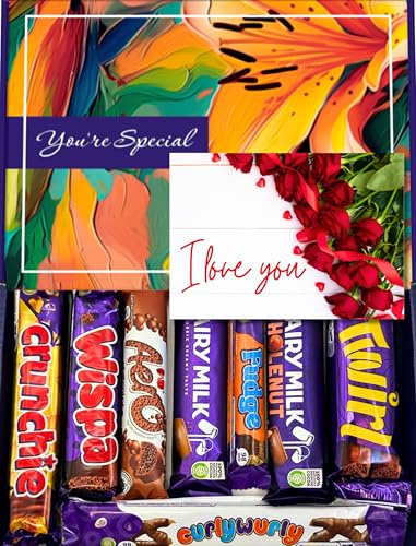 Chocolate Gift Box - Letterbox Hamper - For Kids - Him and Her (Love)