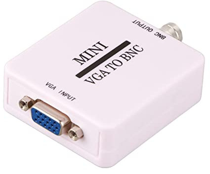 Solinder HD Converter VGA to BNC Converter, 1920 X 1080@60hz USB Video Adapter with HDTV Monitors, TVs, Computers