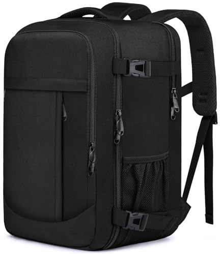 Zaino Viaggio 40x30x20 Bagaglio a Mano per Nuova Ryanair, Wizzair, Vueling Zaino da Viaggio Aereo 24L Zaini Cabina 40x20x30cm Borsa da Cabina per Voli Zaino Donna Uomo, 14 Pollici Zaino Porta PC
