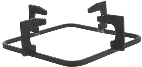 SOPOTUTU Soporte de Gas para Cocina Estante de Estufa de Gas Cuadrado Accesorio Antideslizante de Resistente Altas y de Limpiar