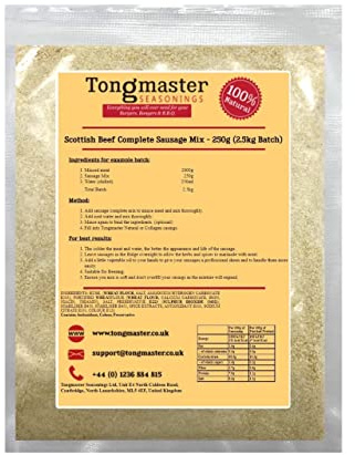 Scottish Beef Sausage Complete Mix - 250g
