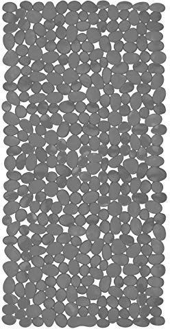 Circul Badewannenmatte 70 x 35 cm grau Steinoptik modern