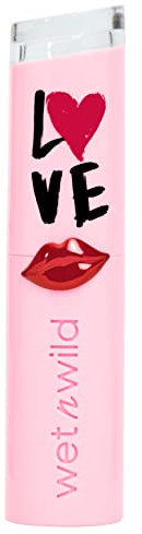 wet n wild, Mega Last Lip Color High Shine, Pintalabios Cremoso de Larga Duración, con Manteca Mango y Murumuru, Aceites de Semillas de Girasol y Sandía, Regalo Ideal para San Valentín, Rosé and Slay