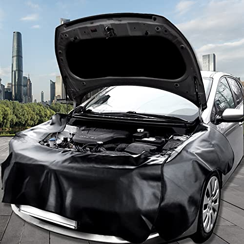 3 Pièce Automobile Couverture Magnétique étanche avec Crochets Tapis Mécanicien Protection Aile Voiture Fender de Voiture Lot pour Entretien Véhicules Perso, Bricolage Amateur