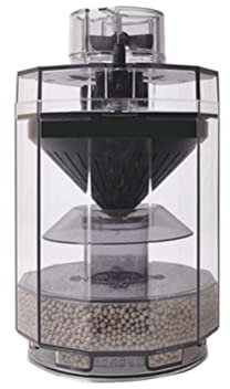 Qcwwy Collecteur D'aspiration de Selles de Poisson D'aquarium, Collecteur Automatique de Déchets de Poisson, Séparateur de Filtre, Outil de Nettoyage, Filtres de Nettoyage de Crottes