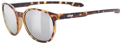 uvex LGL 54 - Sonnenbrille für Damen und Herren - starker Schutz vor Sonnenstrahlung - 100% UVA-, B, C Schutz - havanna mat - one size